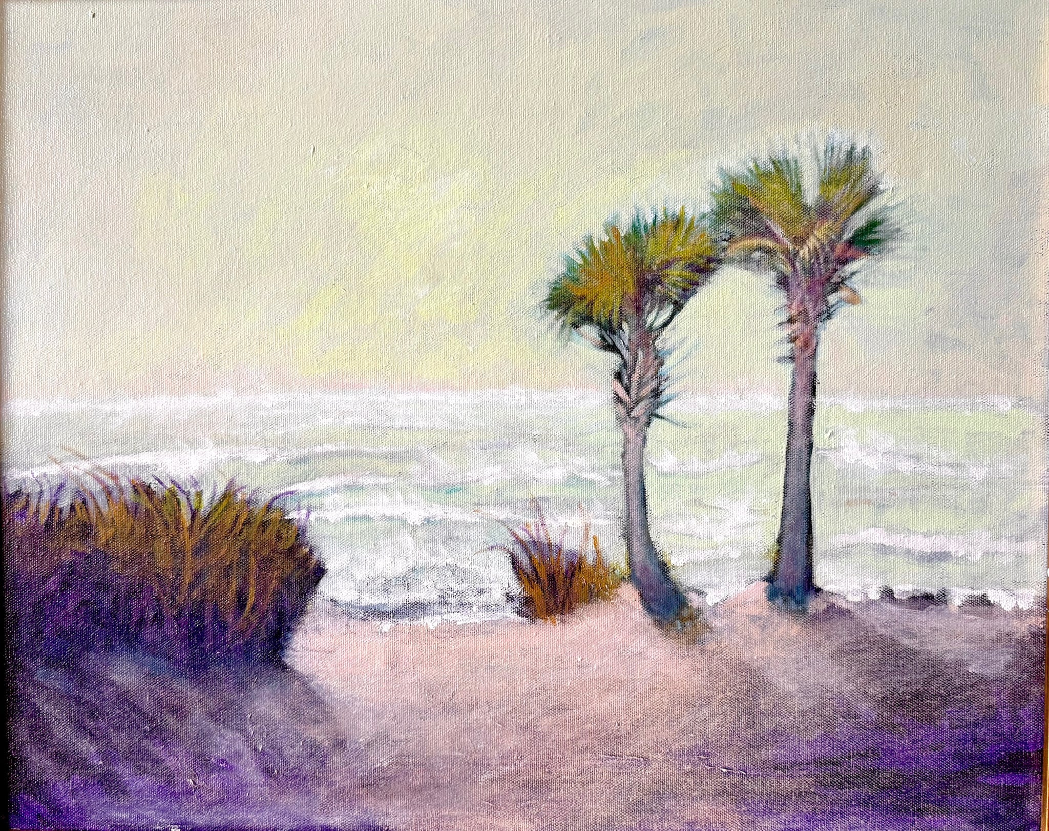 Beachfront with Heavy Surf