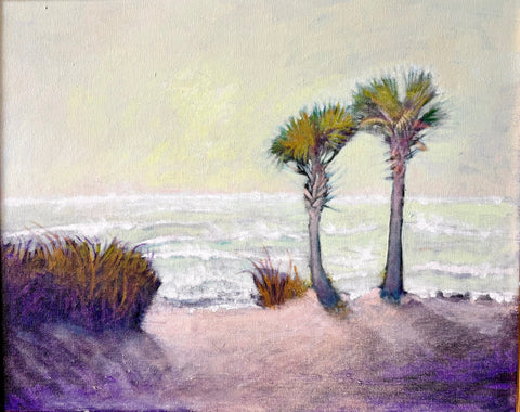 Beachfront with Heavy Surf