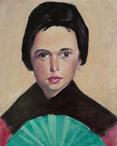 Focus Copy "Girl with Green Fan"