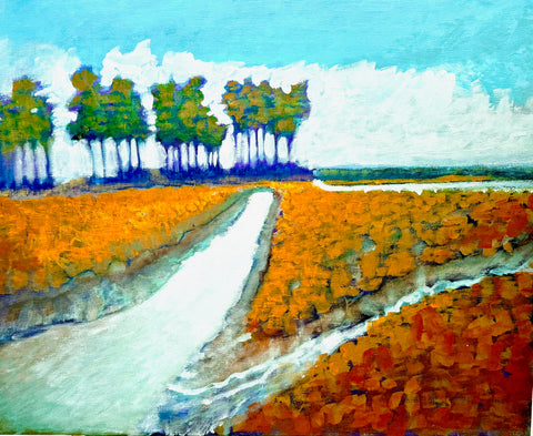 Fenwick Island Impoundment in Autumn