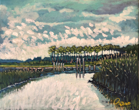 Fenwick Island Pines at Mosquito Creek  8 X 10"