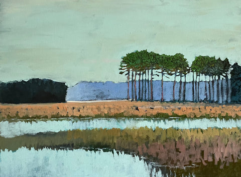 Folly River Pines near Cole's Island 24 X 18"